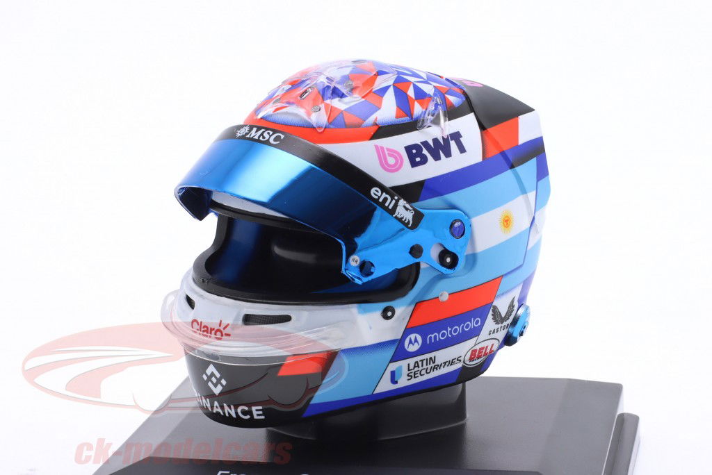 Franco Colapinto #43 BWT Alpine F1 Team 式 1 2025 ヘルメット 1:5 Spark