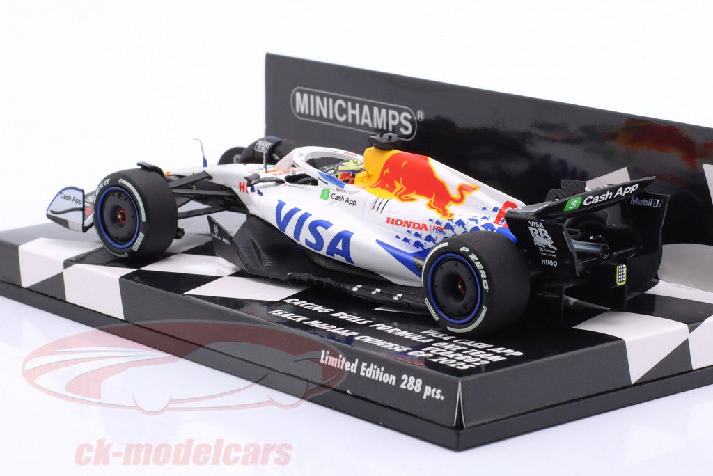 Isack Hadjar VCARB 02 #6 11th Cina GP formula 1 2025 1:43 Minichamps