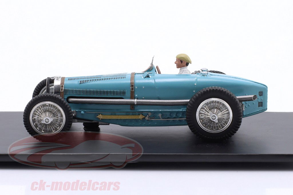 Bugatti T59 Année de construction 1934 bleu clair 1:43 LeMansMiniatures