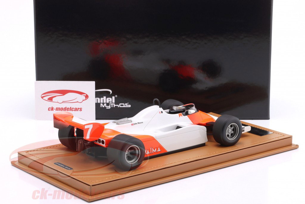 John Watson McLaren MP4/1B #7 Monaco GP formule 1 1982 1:18 Tecnomodel