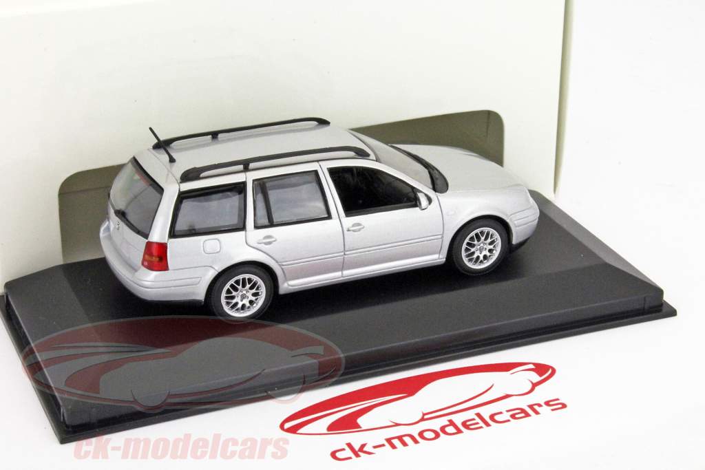 VW Golf 4 Variant model 2001 silver 1:43 Minichamps
