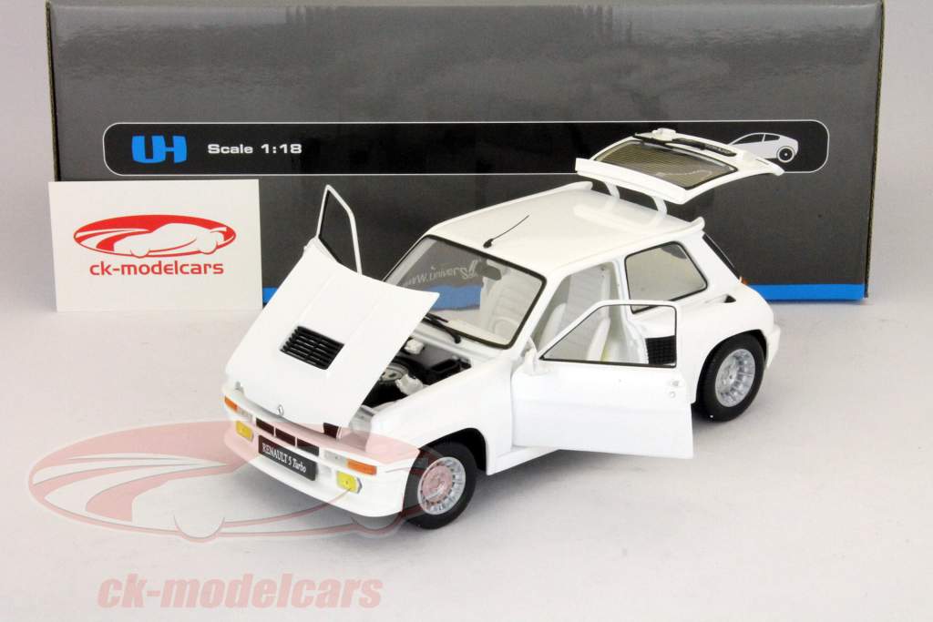 雷诺5涡轮一种白色1:18 UH通用的爱好之一