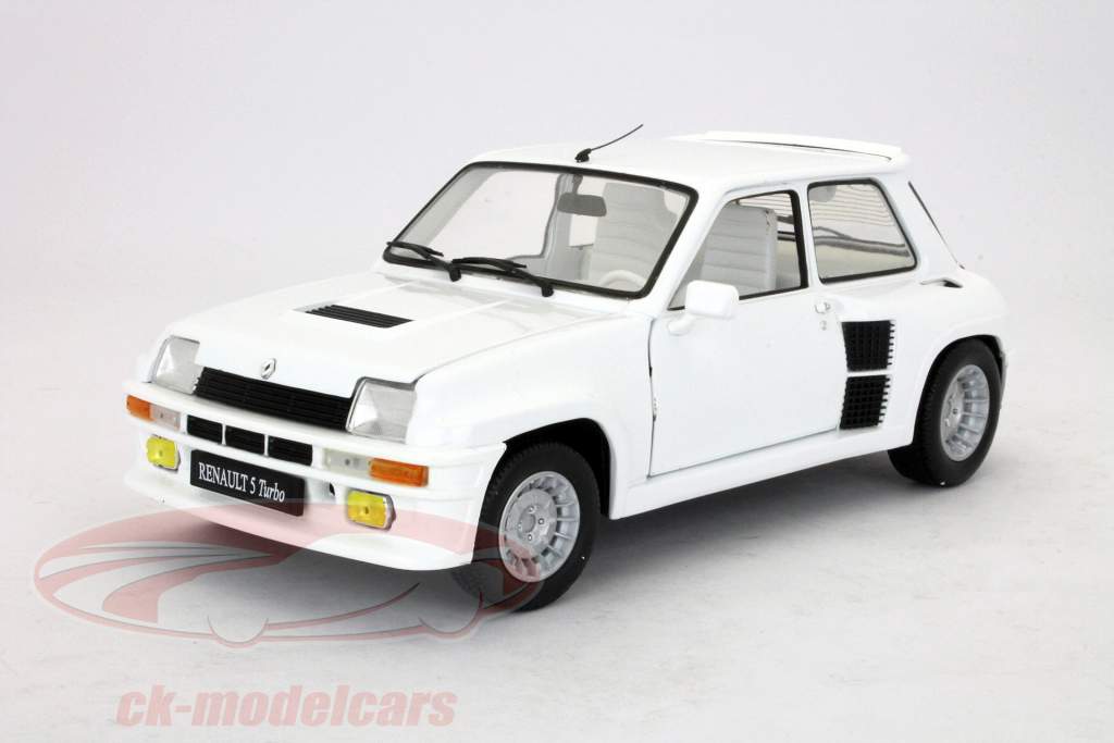 雷诺5涡轮一种白色1:18 UH通用的爱好之一