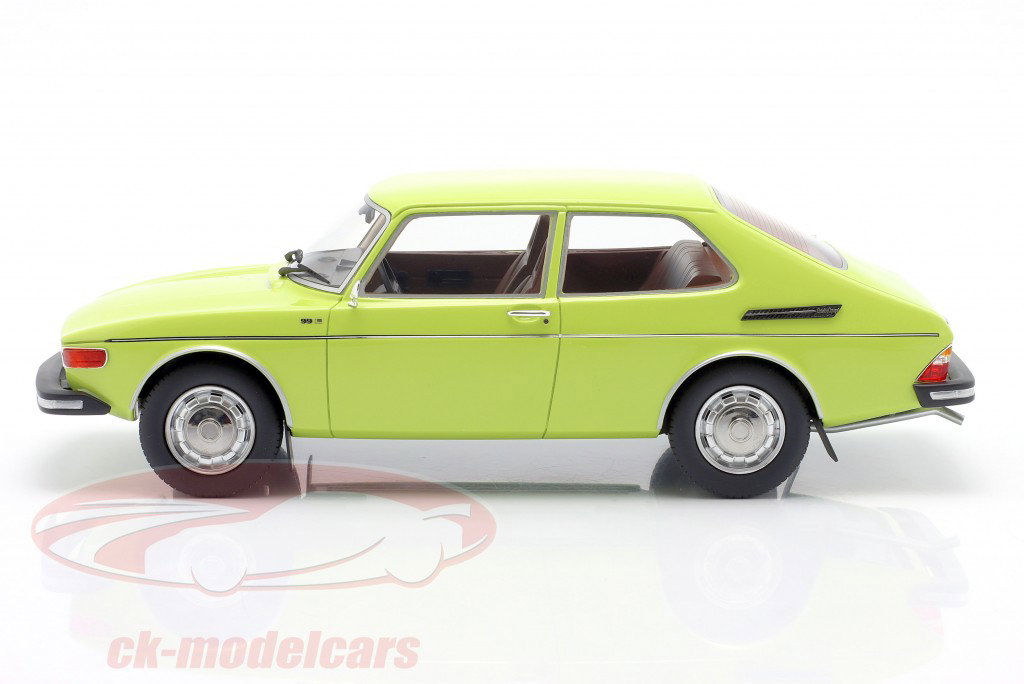 Saab 99 Combi Coupe Année de construction 1975 opal vert 1:18 Cult Scale