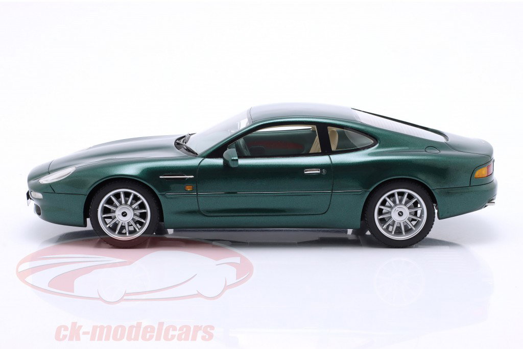 Aston Martin DB7 Byggeår 1993-1999 buckinghamshire grøn 1:18 Cult Scale