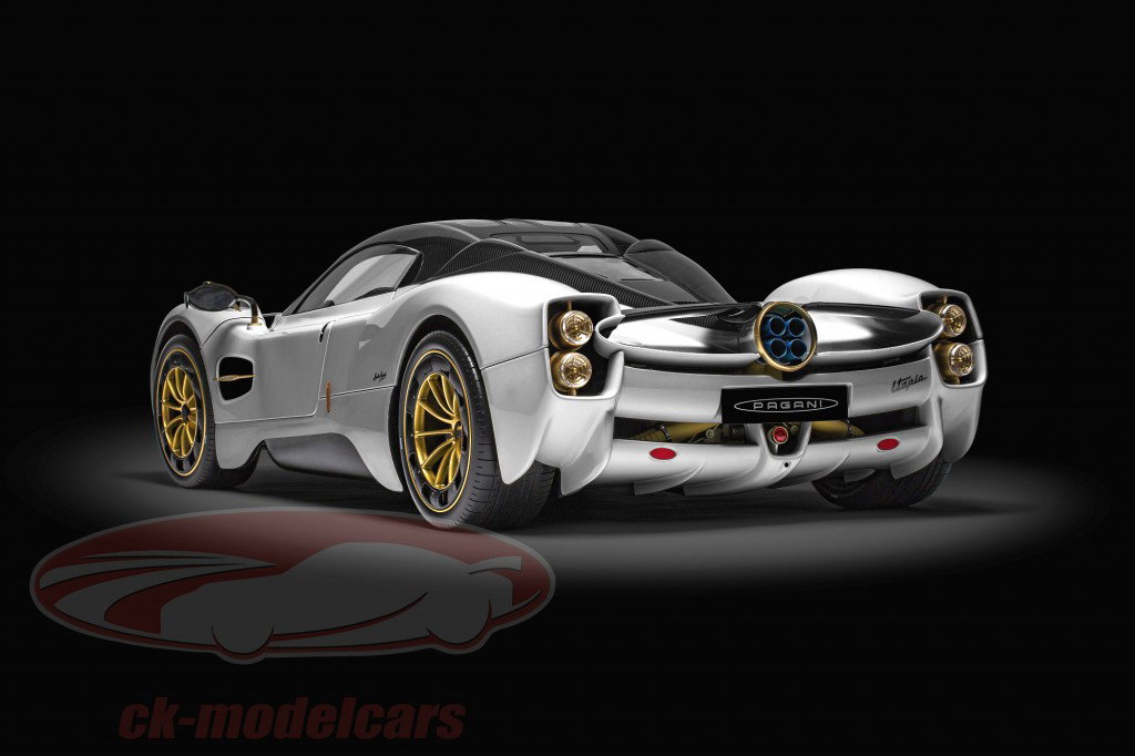 Pagani Utopia Coupe Año de construcción 2023 blanco perla equipo 1:8 Pocher