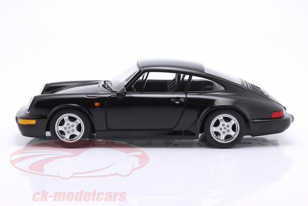 Porsche 911 (964) RS Année de construction 1992 noir / Cup Jantes 1:12 KK-Scale