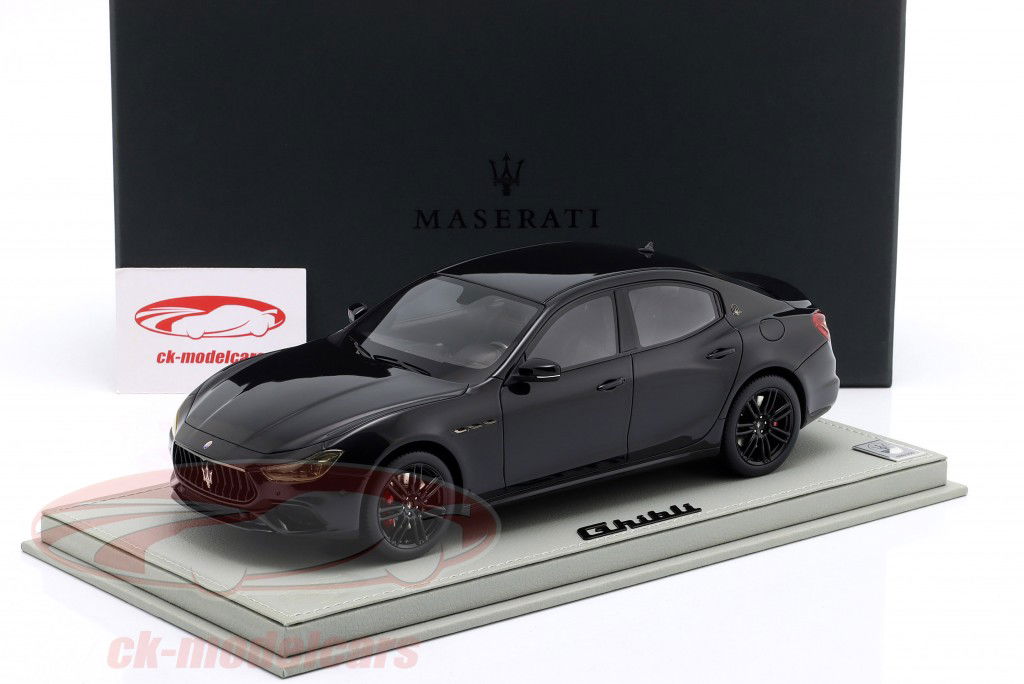 Maserati Ghibli Année de construction 2019 noir 1:18 BBR