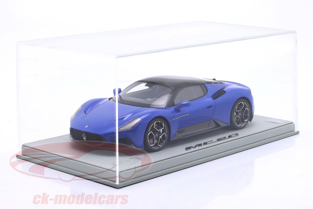 Maserati MC20 Année de construction 2020 bleu 1:18 BBR