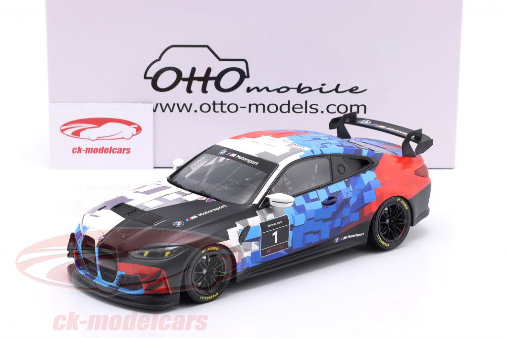 BMW M4 GT4 #1 Année de construction 2024 multicolore 1:18 OttOmobile