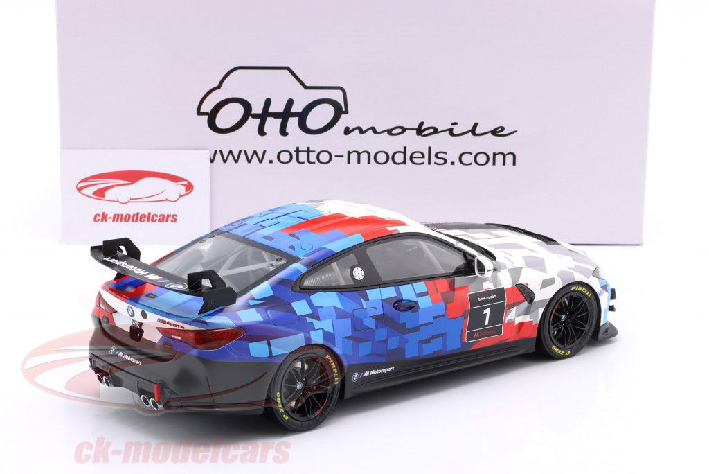 BMW M4 GT4 #1 Année de construction 2024 multicolore 1:18 OttOmobile