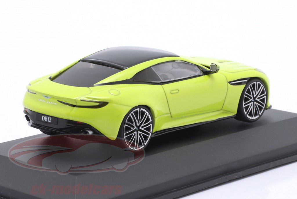 Aston Martin DB12 Coupe Année de construction 2023 lime essence 1:43 Solido
