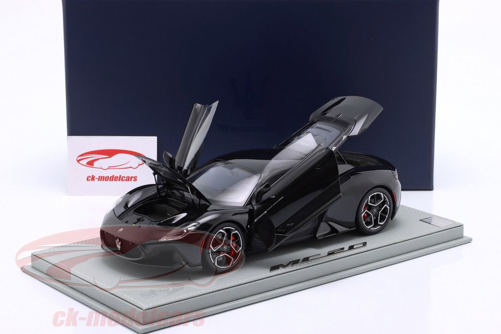 Maserati MC20 Année de construction 2020 Énigme noir 1:18 BBR