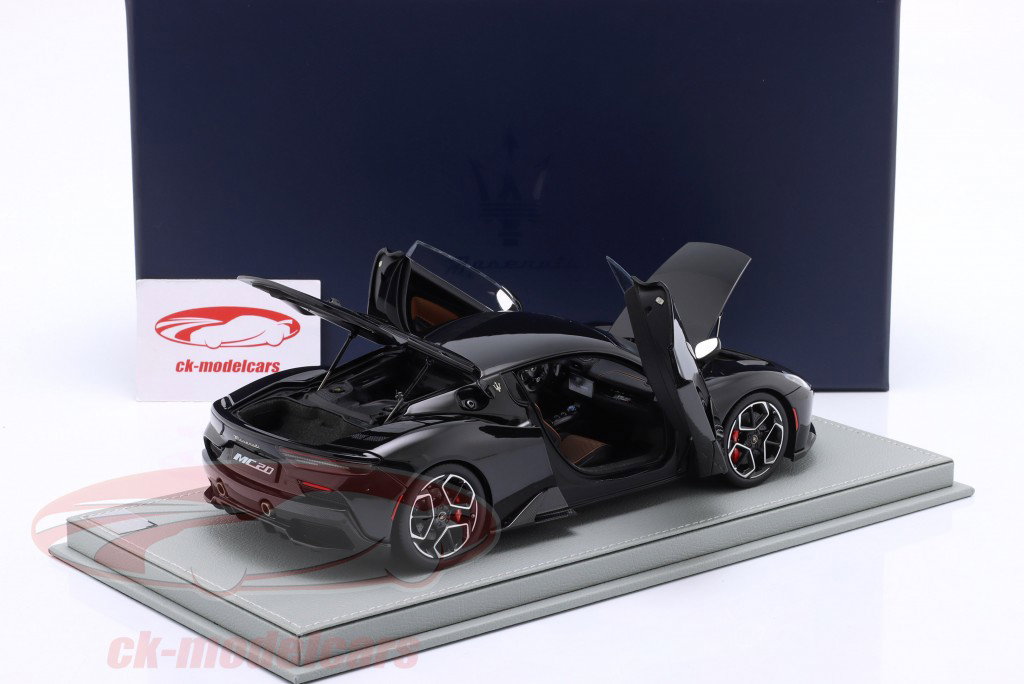 Maserati MC20 Année de construction 2020 Énigme noir 1:18 BBR