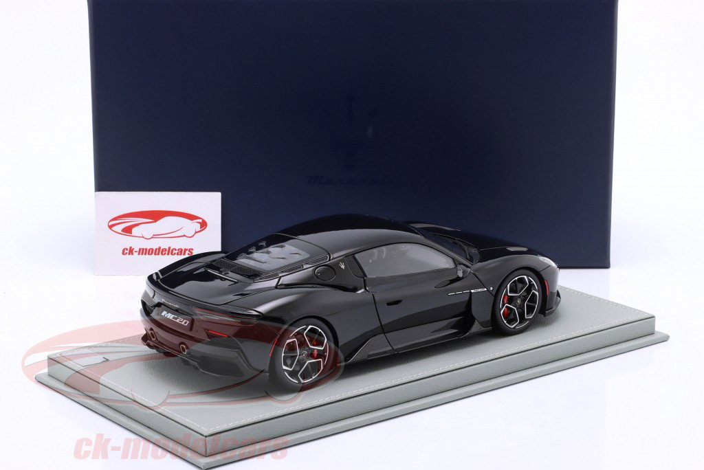 Maserati MC20 Année de construction 2020 Énigme noir 1:18 BBR