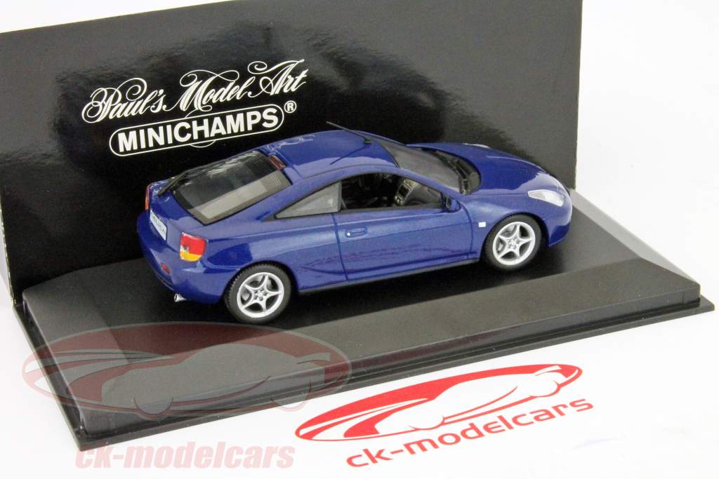 Minichamps 1:43 トヨタセリカブルーメタリック CK9991355