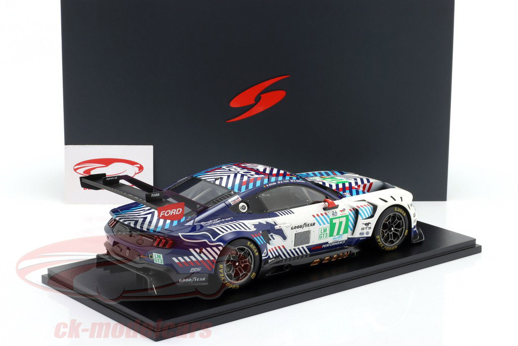 Ford Mustang GT3 #77 24h LeMans 2025 Proton Competition 1:18 Spark