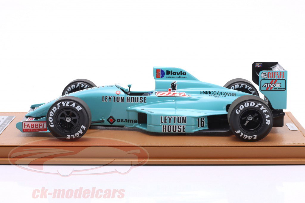 Ivan Capelli March 881 #16 3rd Belgian GP Formula 1 1988 1:18 Tecnomodel