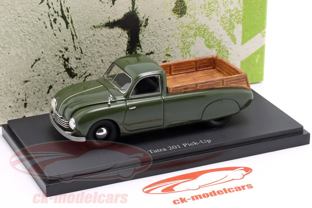 Tatra 201 Pick-Up Année de construction 1950 vert foncé 1:43 AutoCult