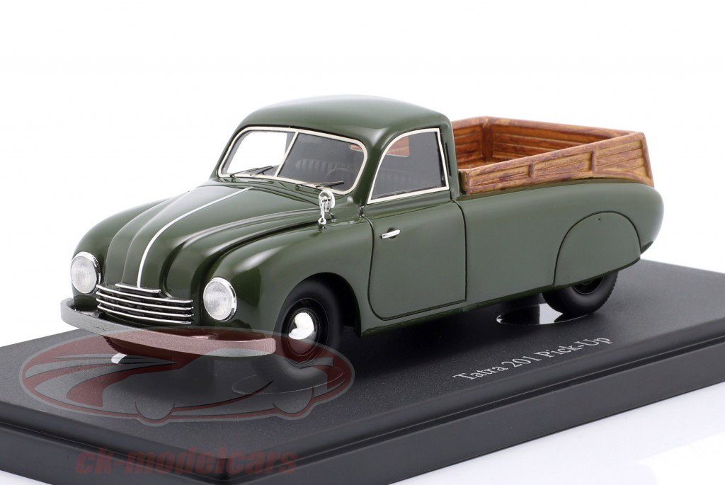 Tatra 201 Pick-Up Année de construction 1950 vert foncé 1:43 AutoCult