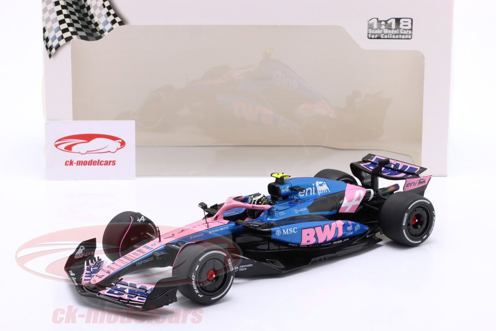 Jack Doohan Alpine A525 #7 China GP fórmula 1 2025 1:18 Solido