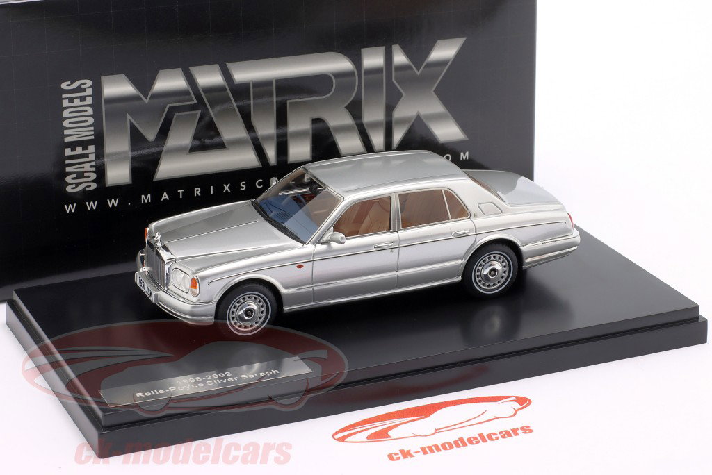 Rolls-Royce Silver Seraph 建設年 1998 - 2002 パールシルバー 1:43 Matrix