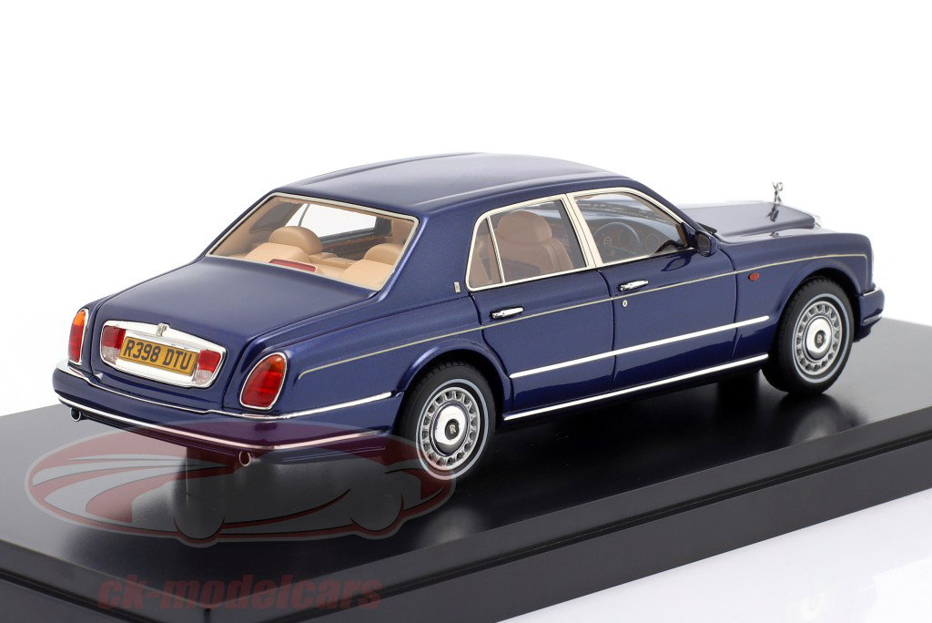 Rolls-Royce Silver Seraph 建設年 1998 - 2002 濃い青 メタリック 1:43 Matrix