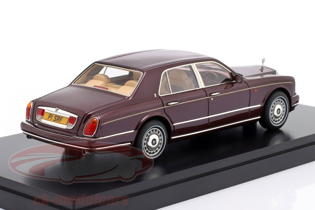 Rolls-Royce Silver Seraph 建設年 1998 - 2002 濃い赤色 メタリック 1:43 Matrix