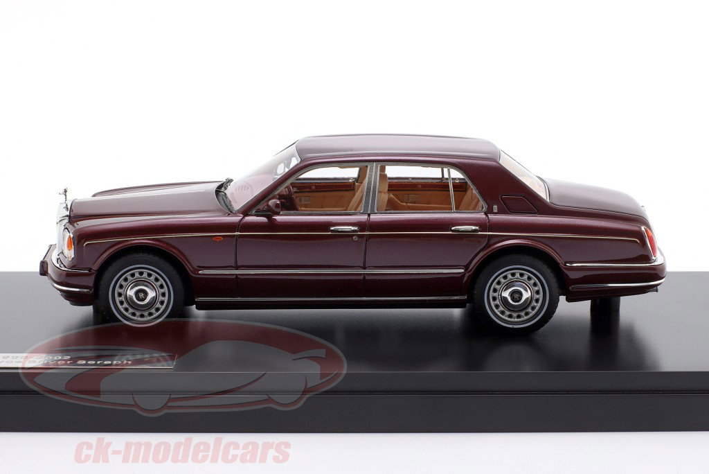 Rolls-Royce Silver Seraph 建設年 1998 - 2002 濃い赤色 メタリック 1:43 Matrix