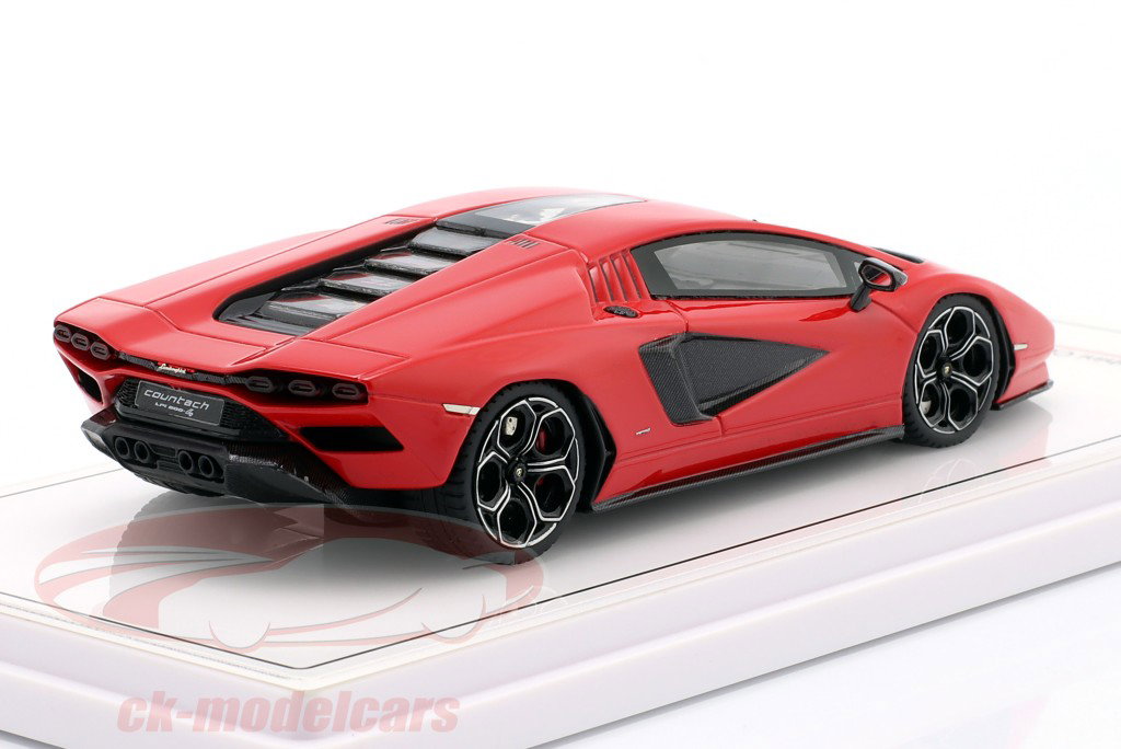 Lamborghini Countach LPI 800-4 Bouwjaar 2023 rood 1:43 TrueScale