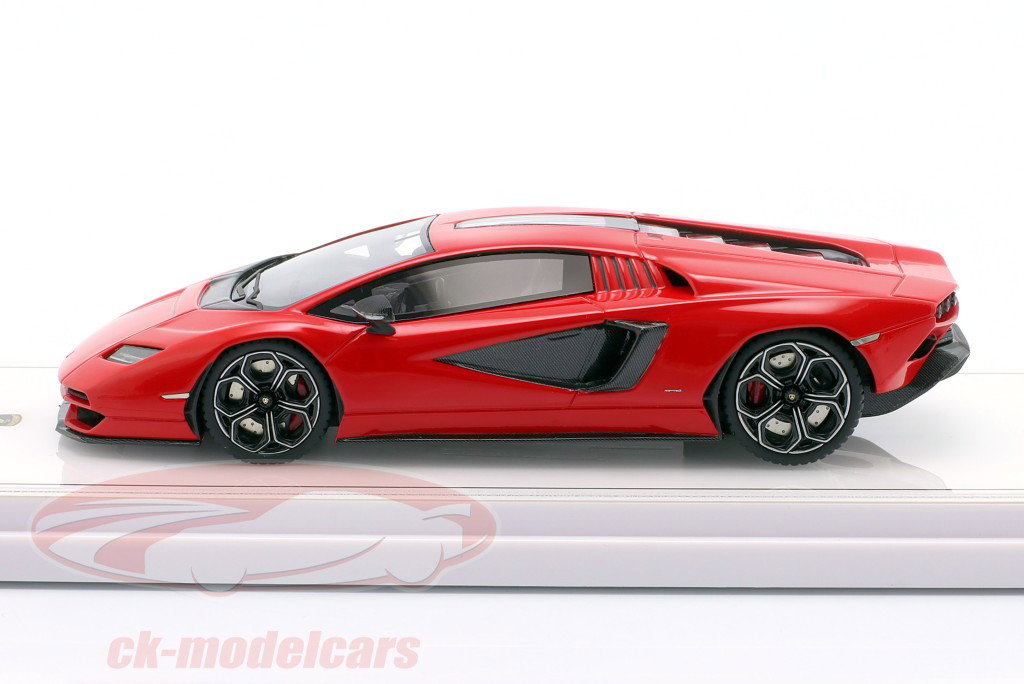 Lamborghini Countach LPI 800-4 Bouwjaar 2023 rood 1:43 TrueScale