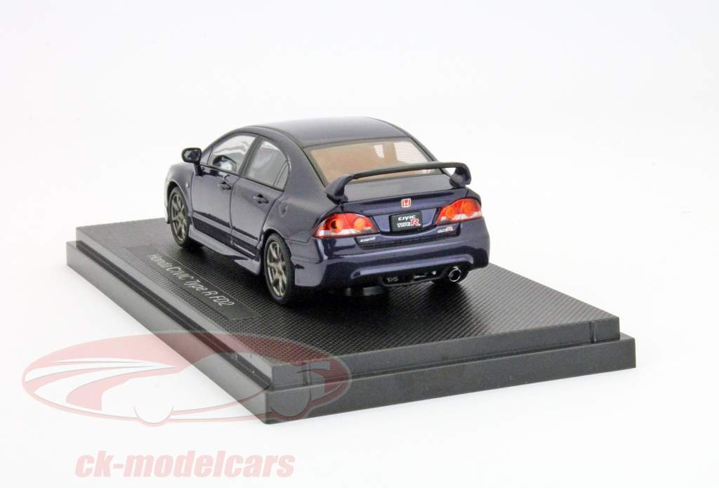 Honda Civic Type-R Giappone viola Anno 2007 1:43 Ebbro