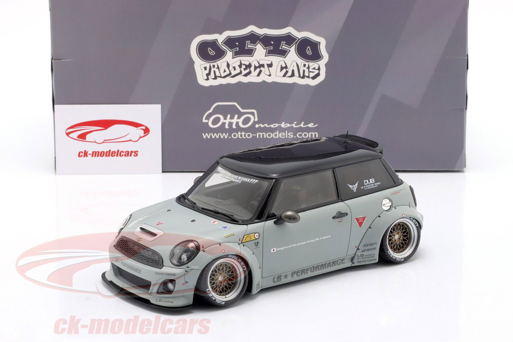 Mini Cooper R56 LB-Works 2015 grau 1:18 OttOmobile