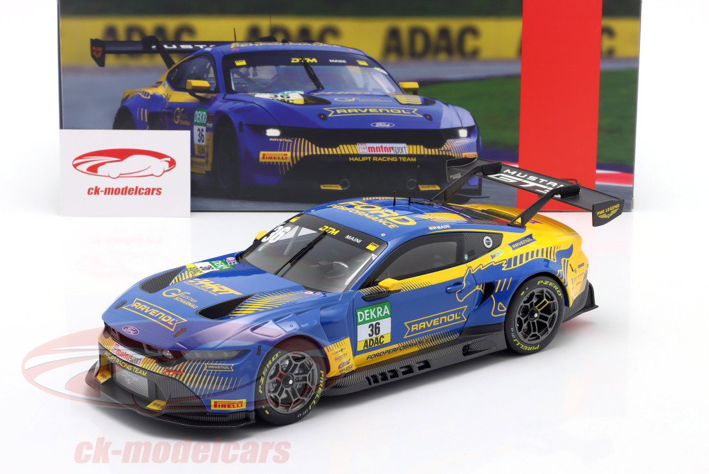 Ford Mustang GT3 #36 DTM 2025 Arjun Maini 1:18 Ixo