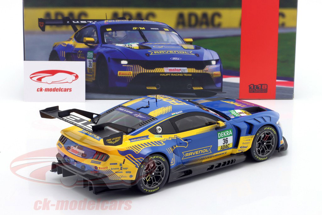 Ford Mustang GT3 #36 DTM 2025 Arjun Maini 1:18 Ixo