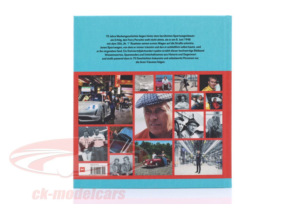 Libro: 75 Anni Porsche auto sportiva - Driven by Dreams