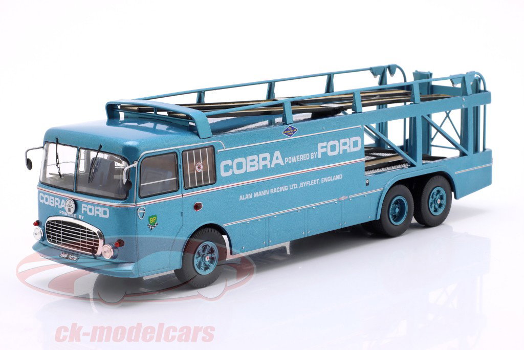 1/43 IXO FIAT ・バルトレッティ コブラ・レーシング 1953 Ixo 1:43 Fiat Bartoletti 306/2 race transporter Year 1956 blue