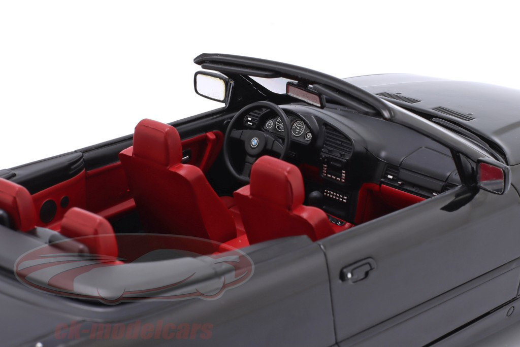 BMW 3er (E36) Cabriolet 建設年 1996 黒 1:18 ModelCar Group