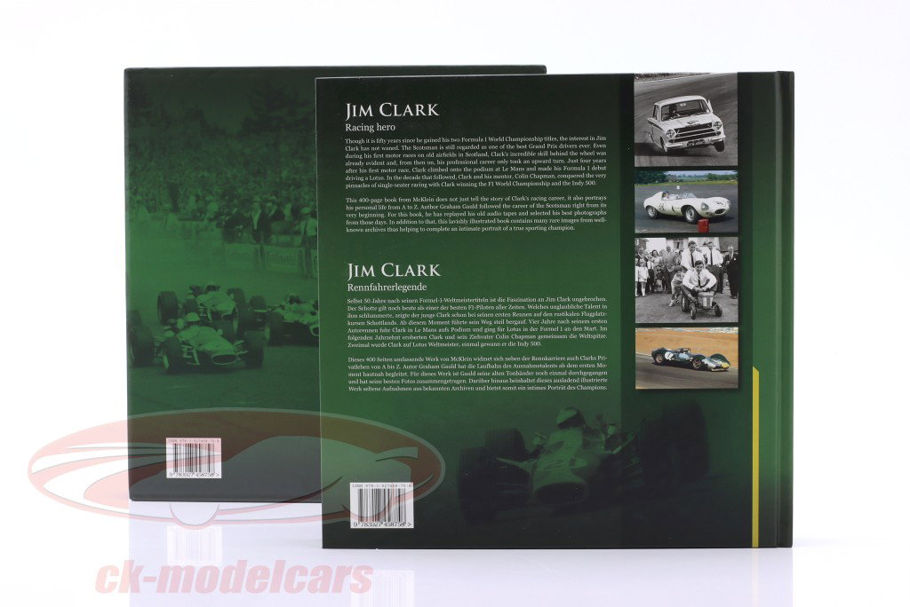 书： Jim Clark - 赛车传奇 (Graham Gauld) 德语 / 英语