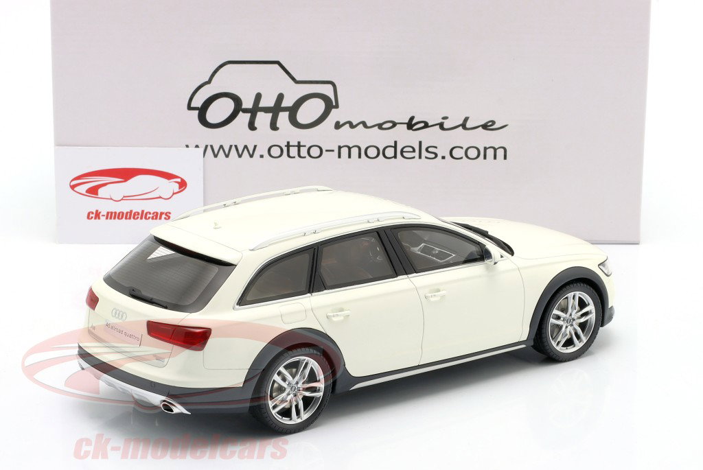 Audi A6 (C7) All Road Année de construction 2015 Ibis blanc 1:18 OttOmobile