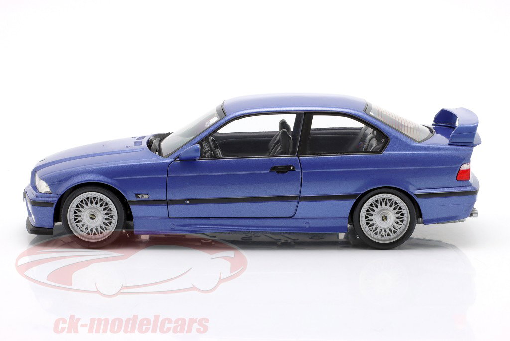 BMW M3 (E36) Coupé Année de construction 1996 Estoril bleu 1:18 Solido