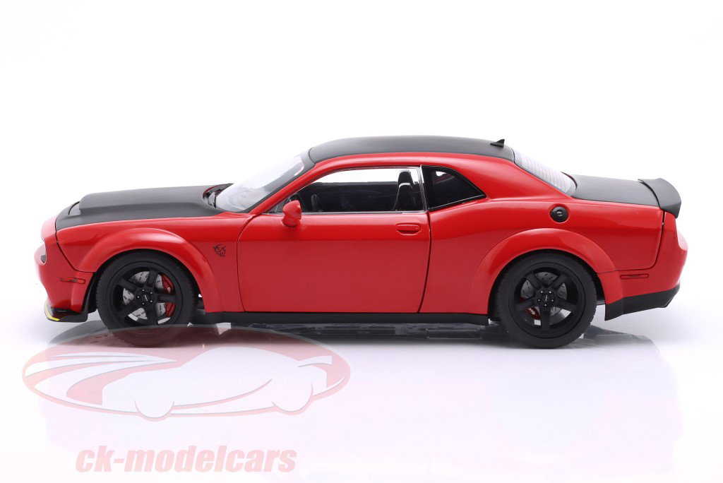 Dodge Challenger SRT Demon Byggeår 2023 rød 1:18 Solido