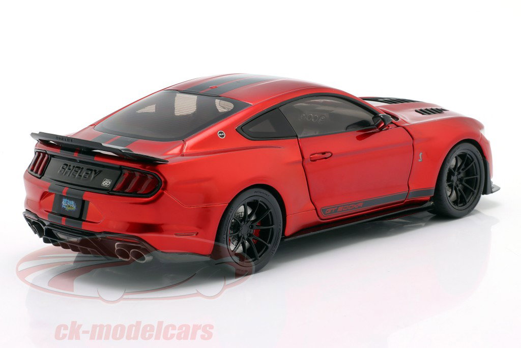 Ford Mustang Shelby GT500KR Bouwjaar 2023 rood 1:18 Solido