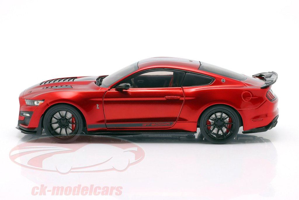 Ford Mustang Shelby GT500KR Byggeår 2023 rød 1:18 Solido