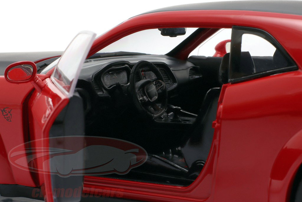 Dodge Challenger SRT Demon Byggeår 2023 rød 1:18 Solido
