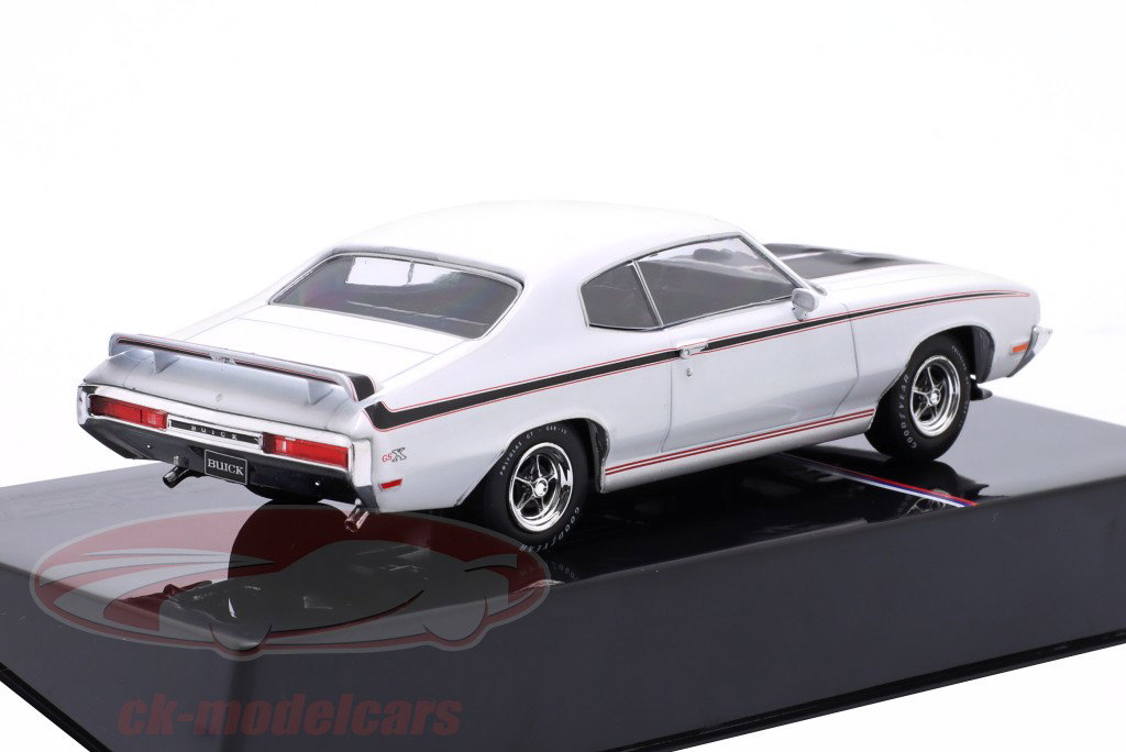 Buick GSX Année de construction 1970 blanc 1:43 Ixo