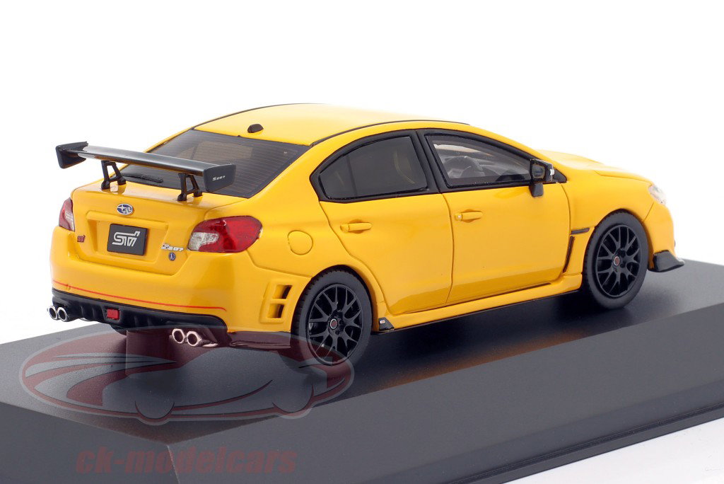 Subaru S207 NBR Challenge Pack 2015 год желтый 1:43 Kyosho