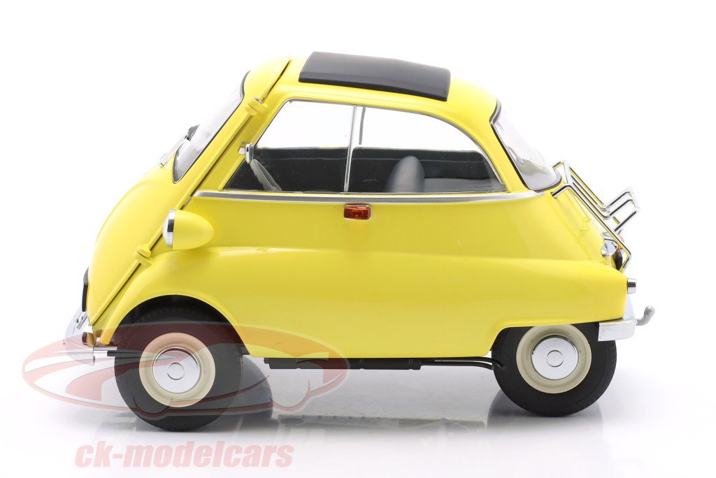 BMW Isetta Année de construction 1955 jaune 1:18 Minichamps