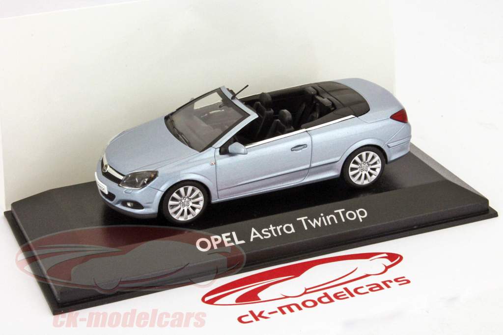 オペルアストラツイントップブルー1時43ミニチャンプス