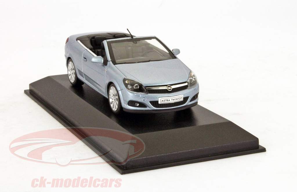オペルアストラツイントップブルー1時43ミニチャンプス